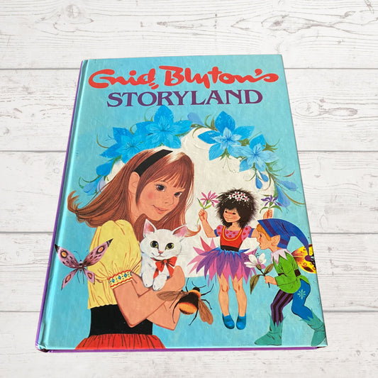 Storyland by Enid Blyton. Nostalgic 80s Story and Activity Book.