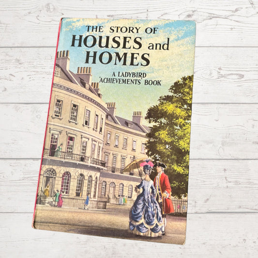 Vintage 1970s Ladybird Achievement’s Book. The Story of Houses and Homes. Series 601. Great Gift Idea