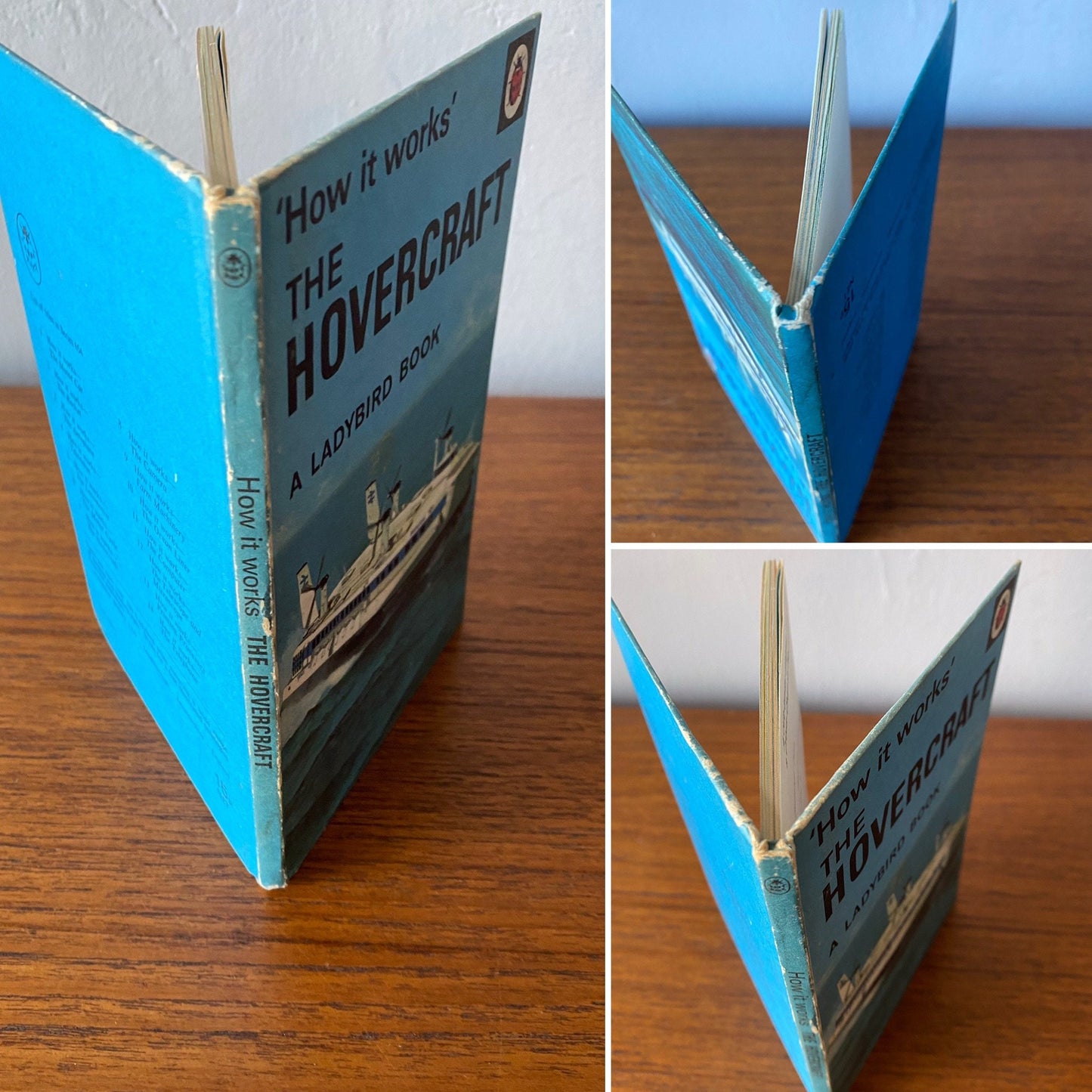 Vintage 1970s ladybird book, The Hovercraft , How it Works. Series 654