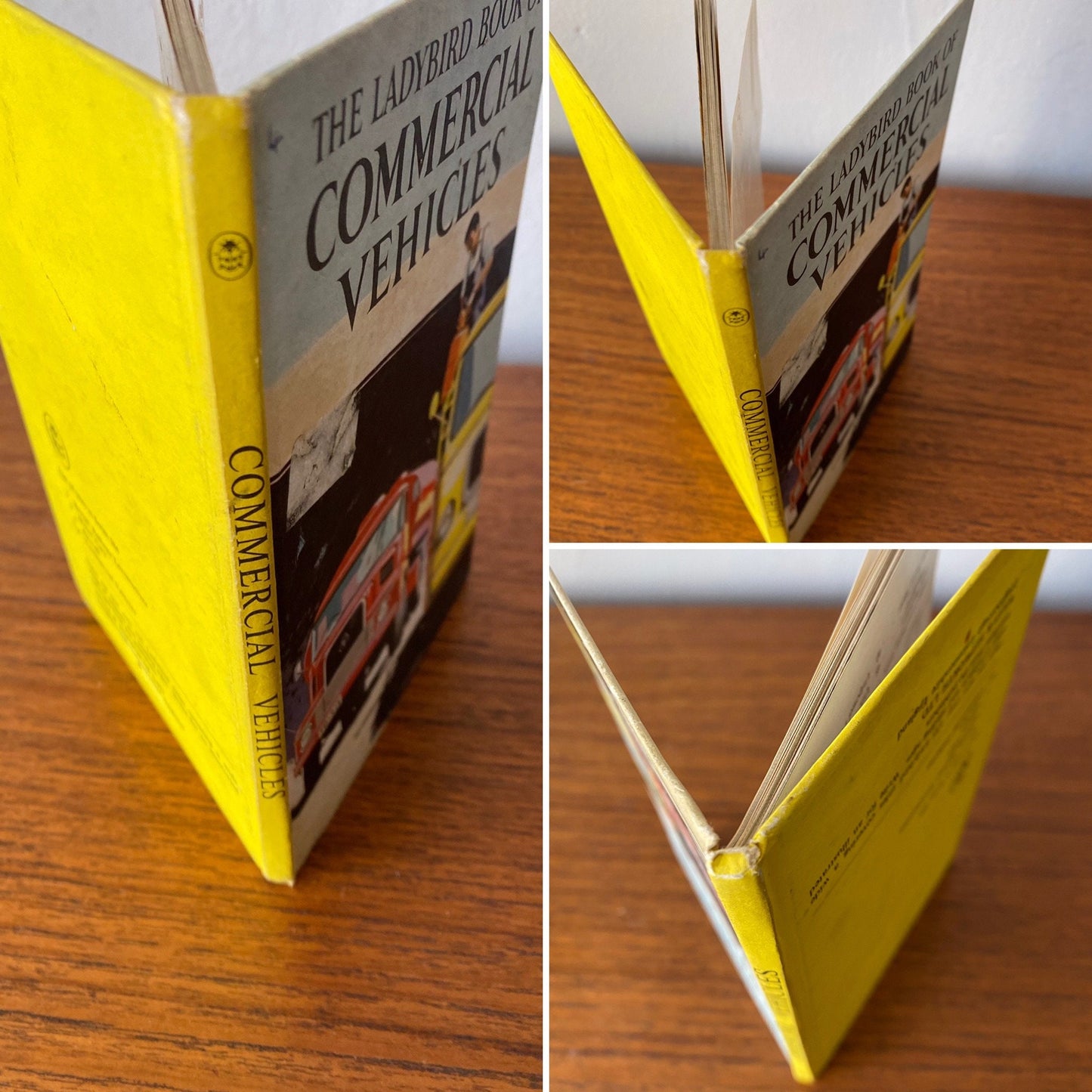 Vintage 1960s ladybird book, The Ladybird Book of Commercial Vehicles,  Series 584