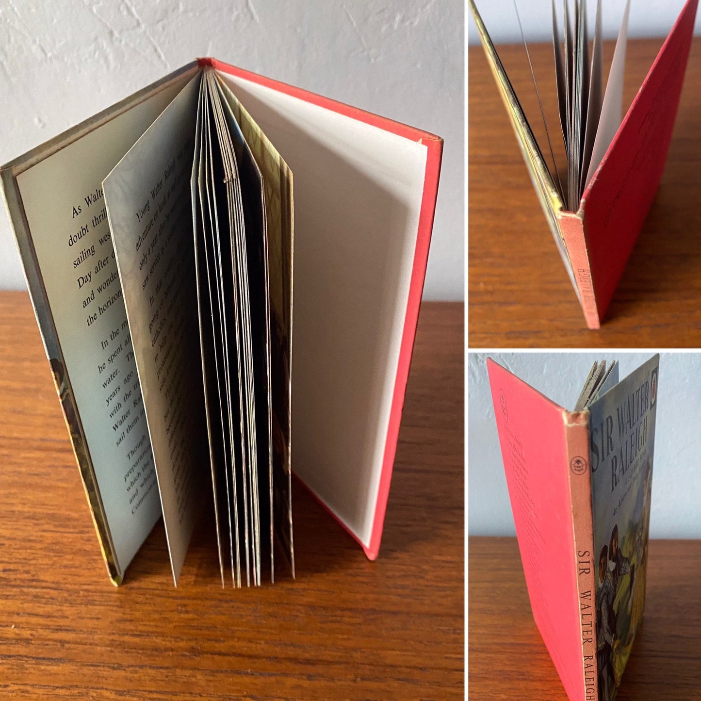 Vintage 1960s ladybird book, Sir Walter Raleigh  , An Adventure from History. Series 561