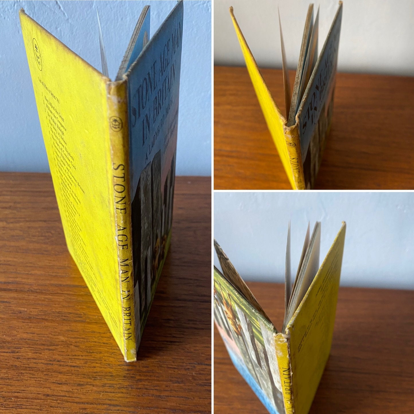 Vintage 1960s ladybird book.  Stone Age Man in Britain . An Adventure from History. Series 561