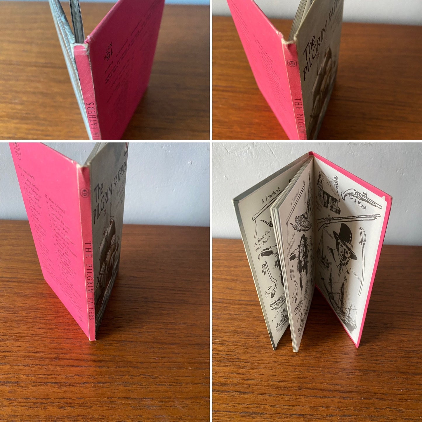 Vintage 1960s ladybird book, The Pilgrim Fathers,  Adventure from History. Series 561