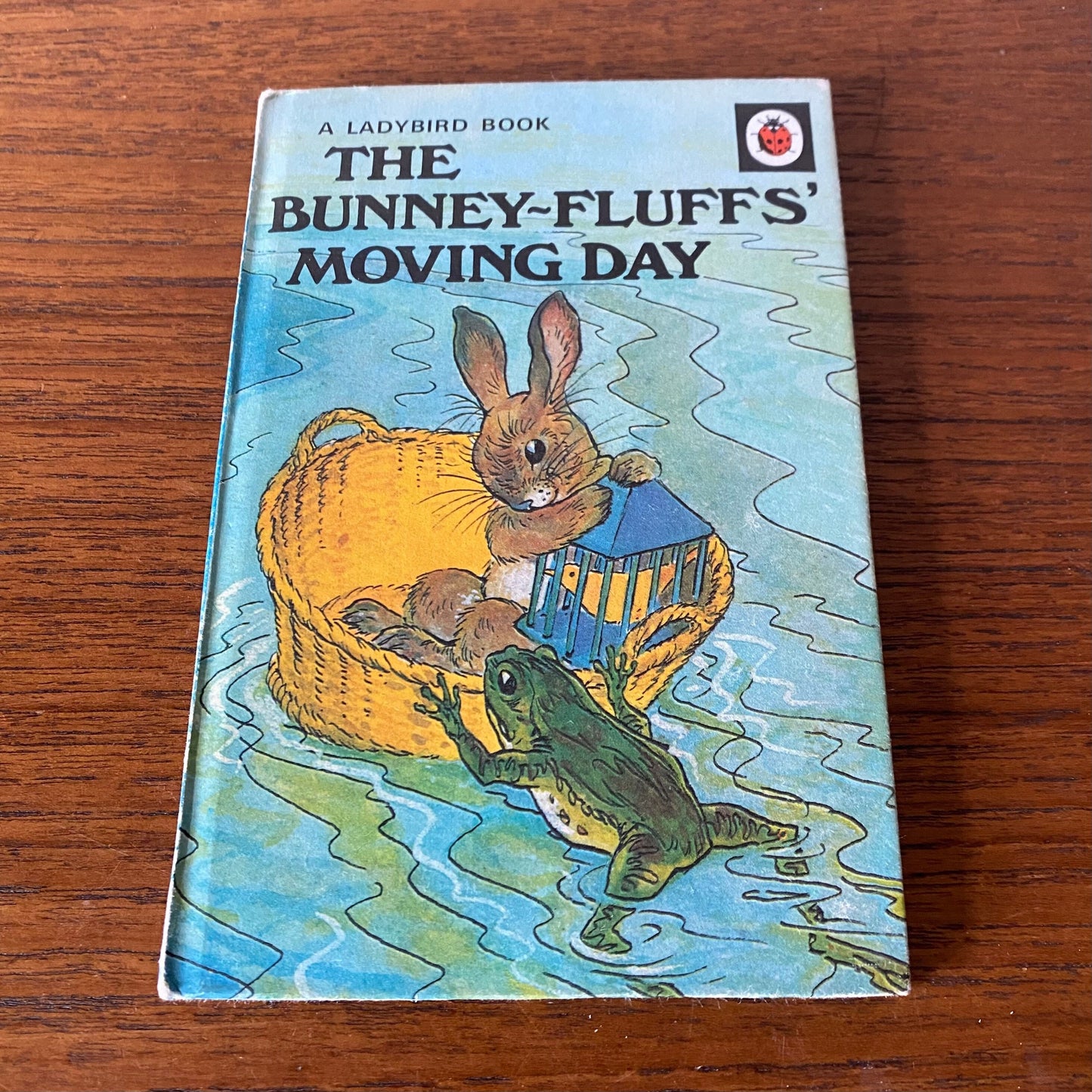 Vintage ladybird book The Bunney Fluffs Moving Day
