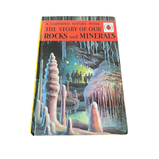 Vintage 1960s ladybird book, The Story of our Rocks and Minerals , Series 536. Great gift idea