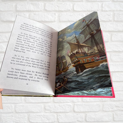 Vintage 1960s ladybird book, Sir Walter Raleigh  , An Adventure from History. Series 561