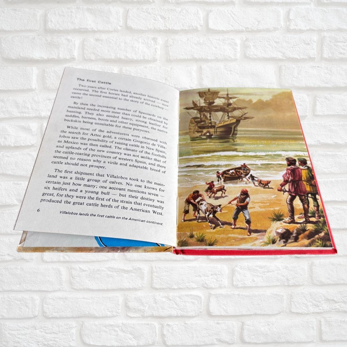 The Story of the Cowboy. Vintage 1970s Ladybird Book.Series 707