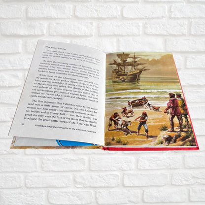The Story of the Cowboy. Vintage 1970s Ladybird Book.Series 707
