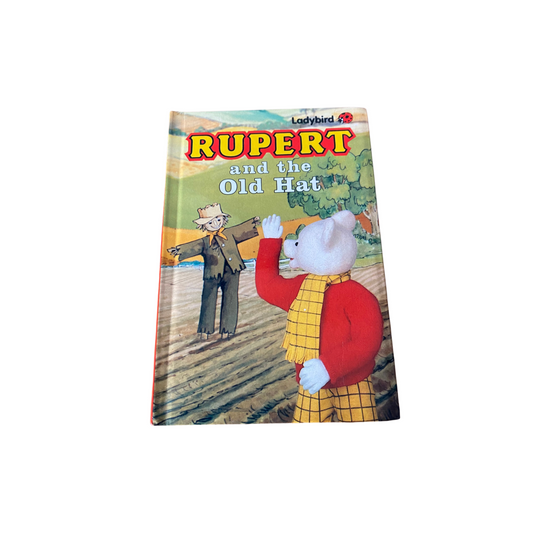 Rupert and the Old Hat. Rupert Bear . Vintage ladybird book. Great gift idea