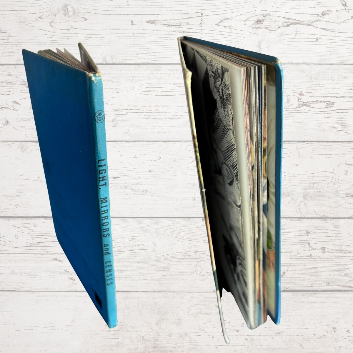 Vintage 1970s ladybird book, Junior Science Book: Lights. Mirrors and Lenses. Series 621