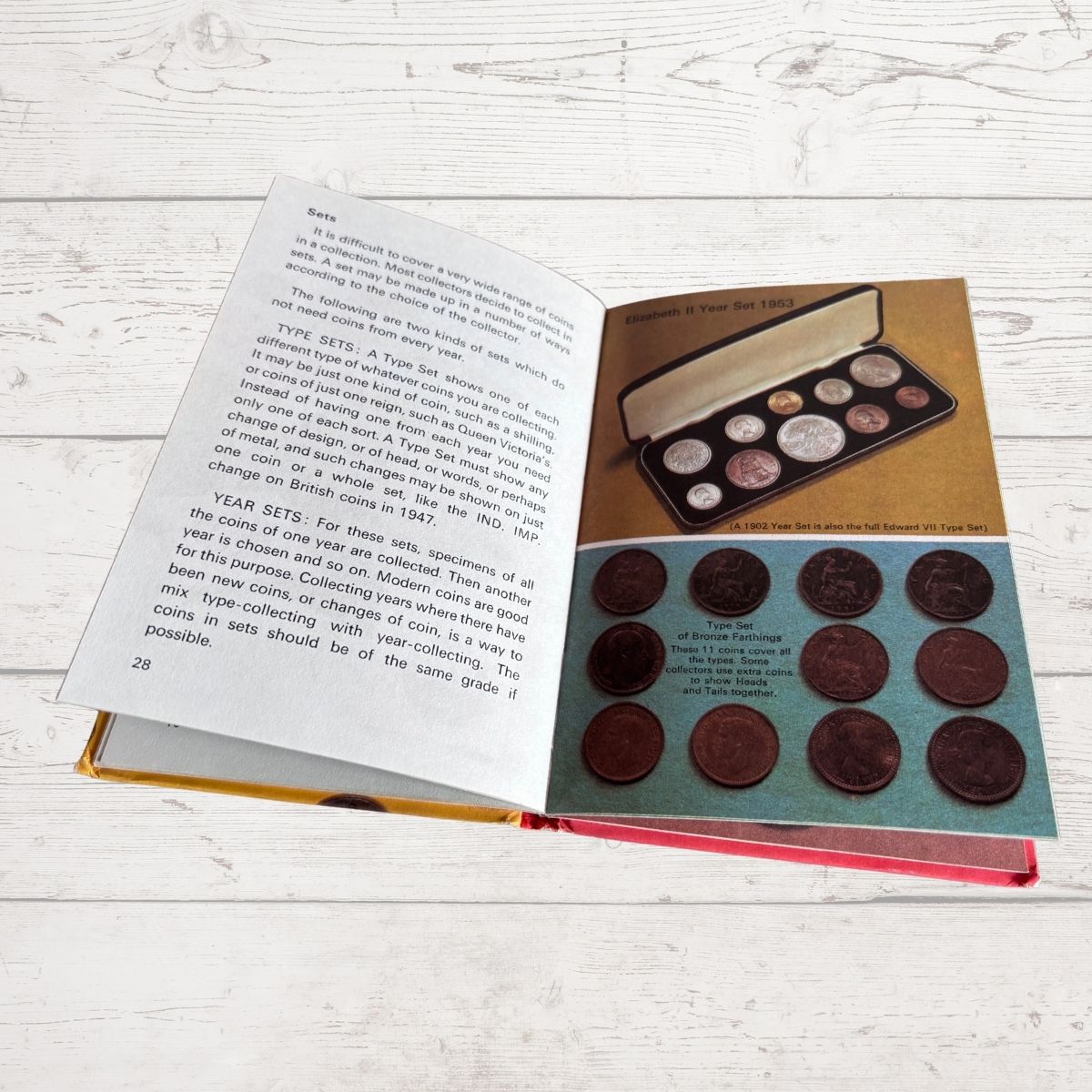 Coin Collecting. 1970s Vintage Ladybird Book. Series 633