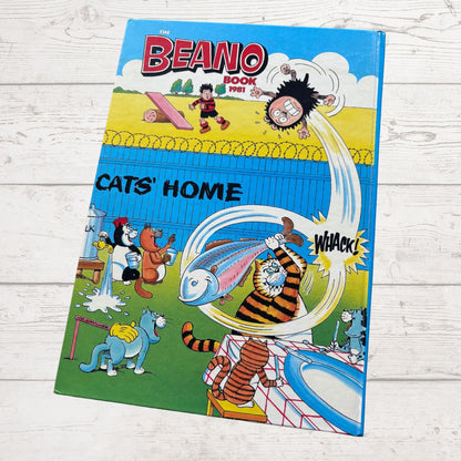 Vintage Beano Book 1981. Comic Strip Annual  for Nostalgic Reading & Collecting. Great Gift Idea