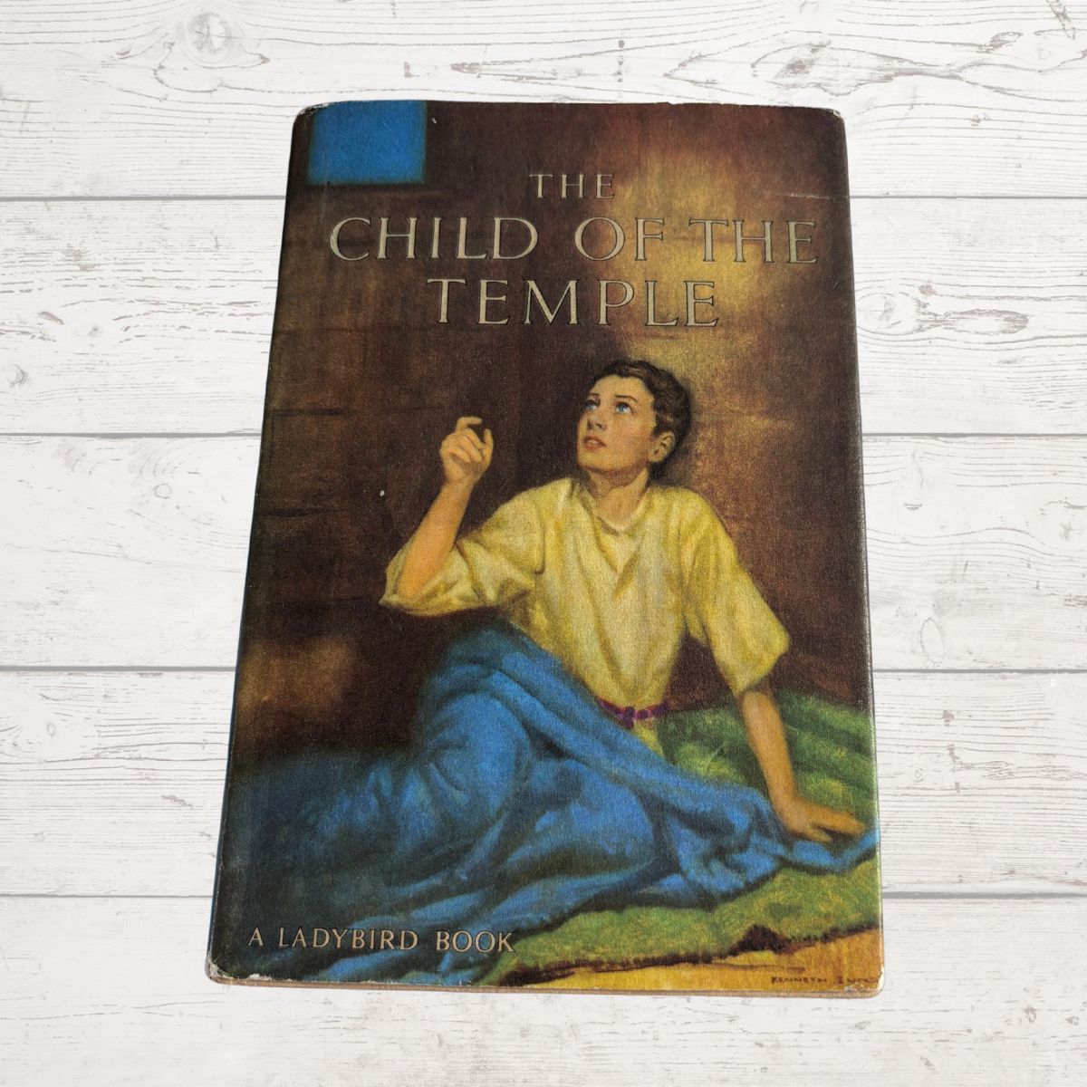1950s ladybird book. The Child of The Temple On a white surface 
