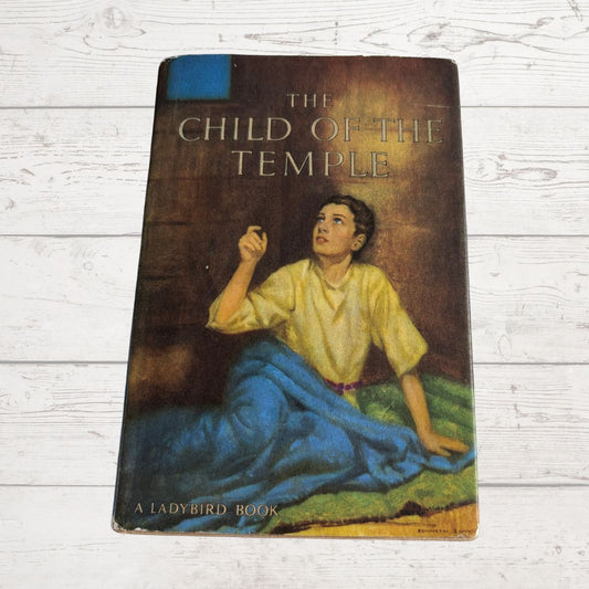 1950s ladybird book. The Child of The Temple On a white surface 