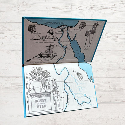 Vintage 1970s ladybird book, Cleopatra and Ancient Egypt. Series 561