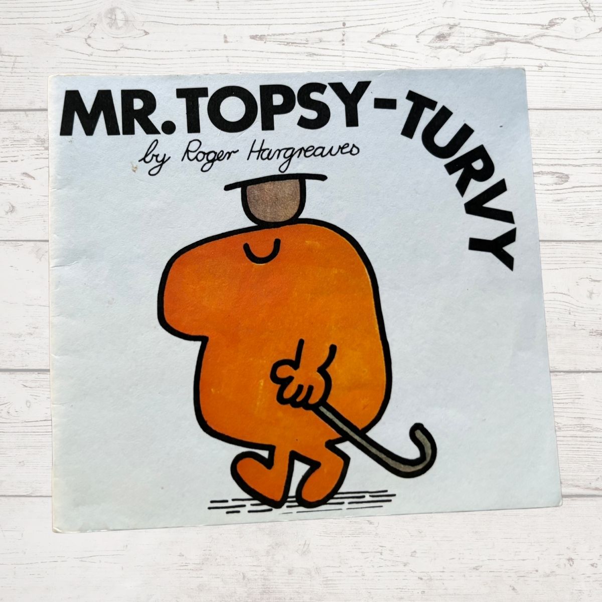 Mr Topsy - Turvy 1972 book cover 