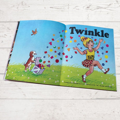 Vintage Twinkle Annual 1975,  full of fun stories, rhymes, puzzles  and nostalgia. Great gift idea