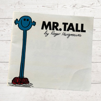 Mr Tall Book cover by Roger Hargreaves 