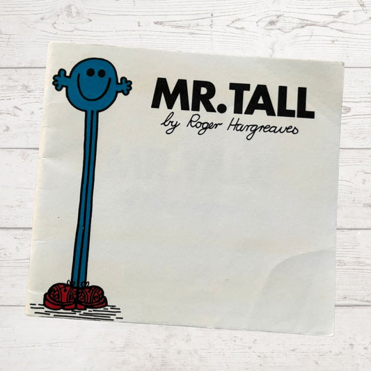 Mr Tall Book cover by Roger Hargreaves 