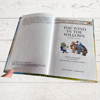 The Wind in the Willows.Ladybird Children’s Classics Vintage Book .Series 740. Nostalgic gift idea