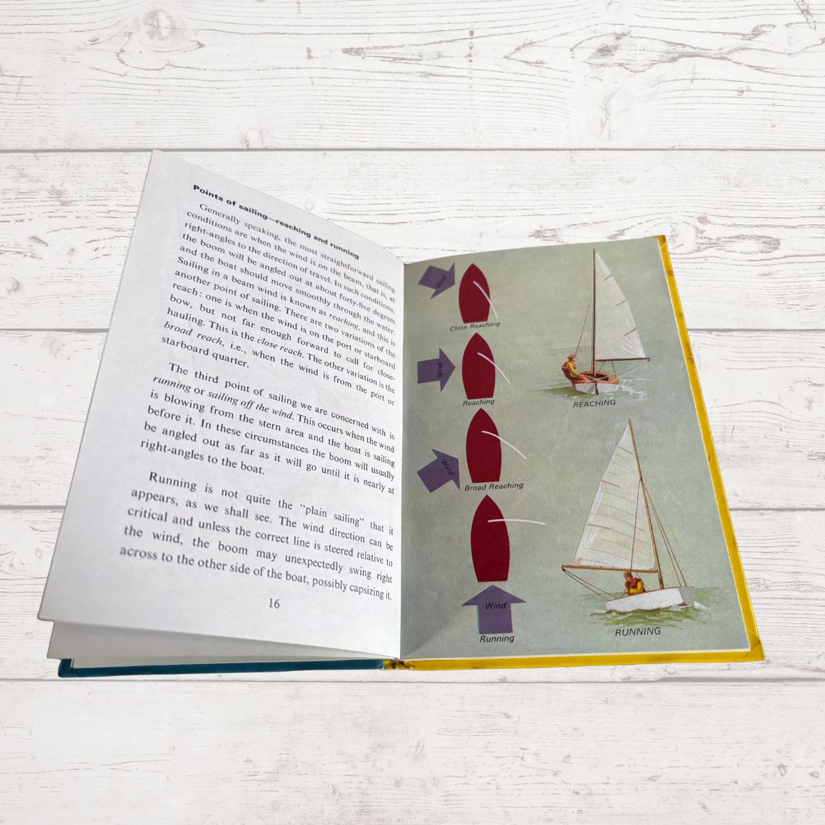 Sailing and Boating. 1970s Ladybird Learnabout Book.Series 633.