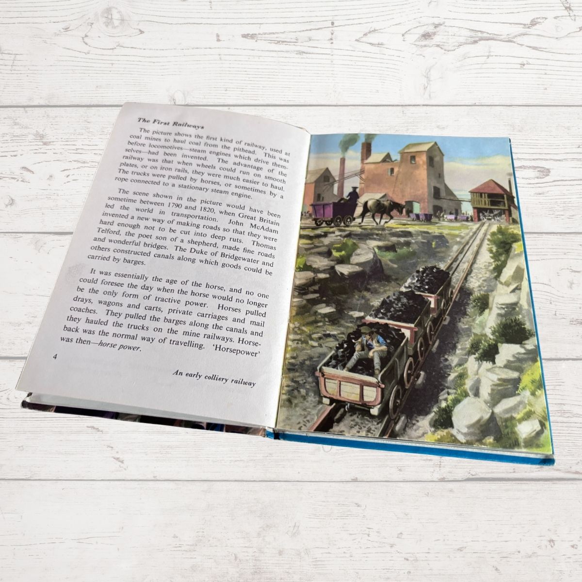 Vintage 1970s Ladybird book. The Story of Railways. A Ladybird Achievements Book. Series 601