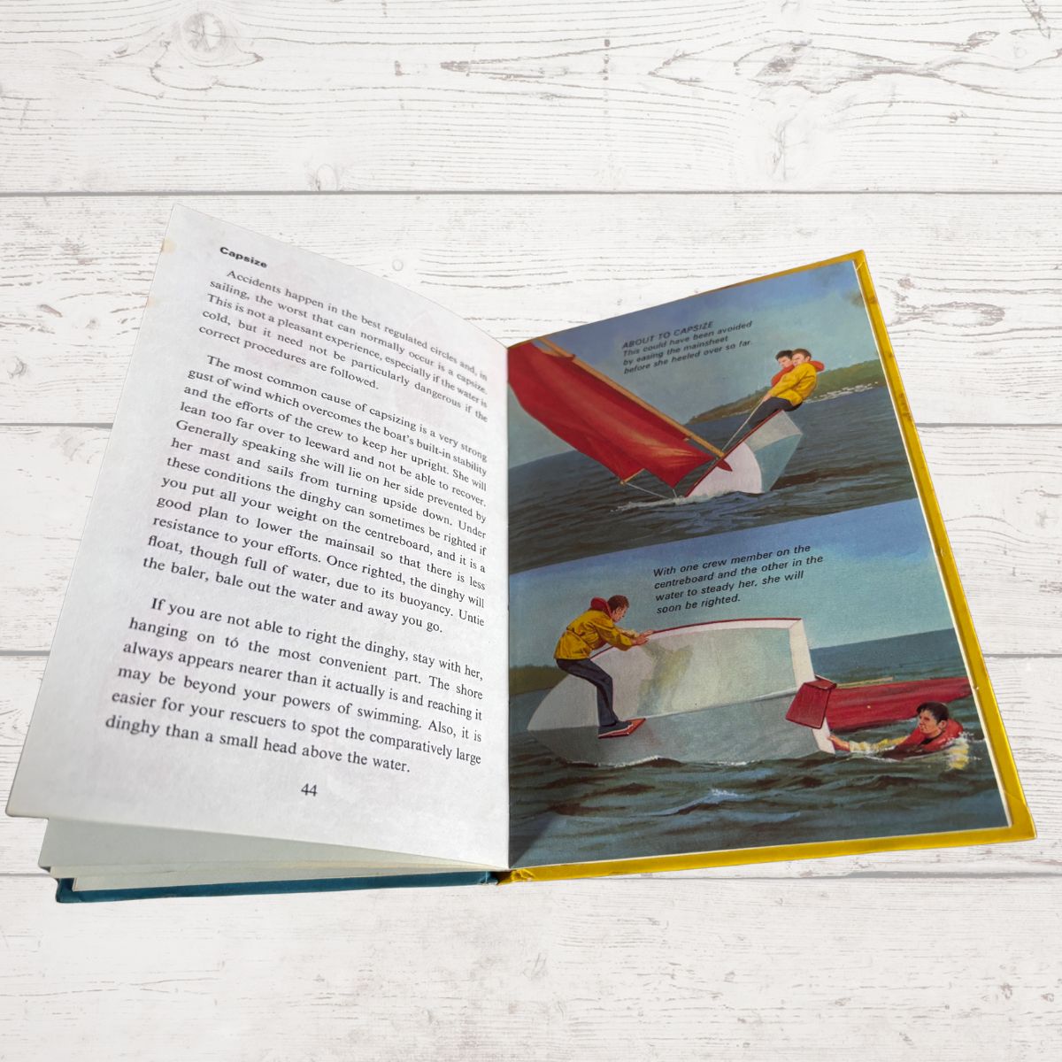 Sailing and Boating. 1970s Ladybird Learnabout Book.Series 633.