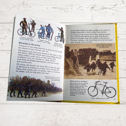 Vintage 1970s Ladybird Achievement’s Book .The Story of the Bicycle.Series 601