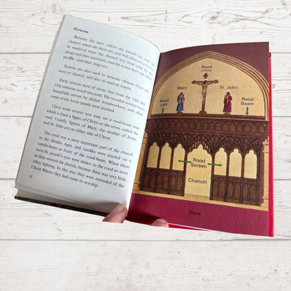 Vintage 1970s ladybird book: What to Look for Inside a Church. Series 649