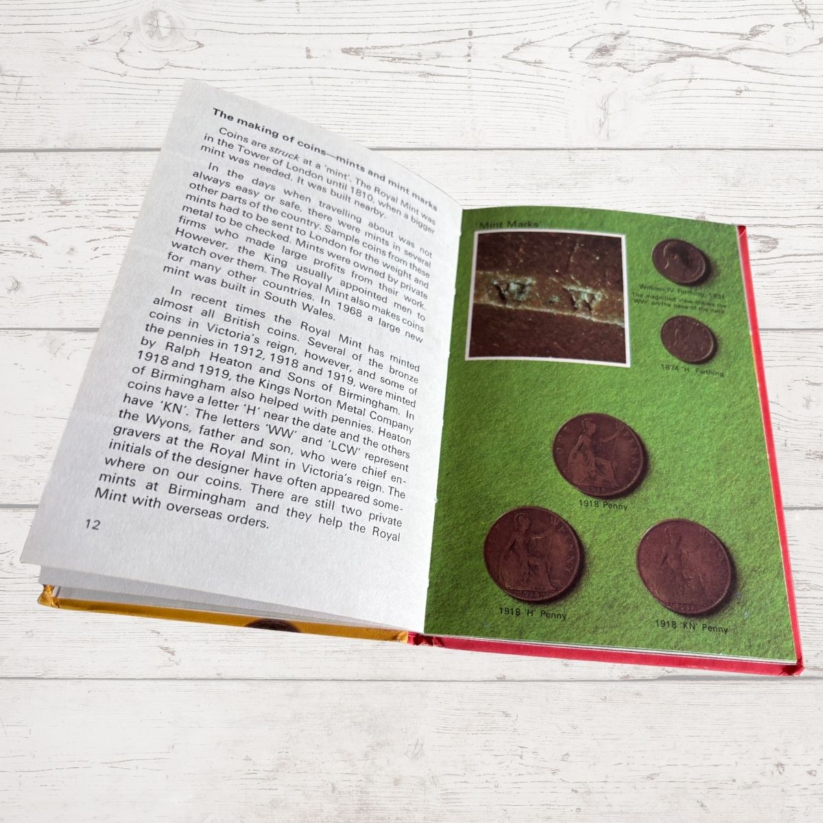 Coin Collecting. 1970s Vintage Ladybird Book. Series 633