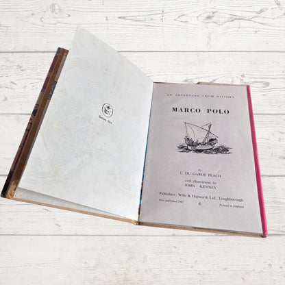 Vintage 1960s ladybird book, Marco Polo. An Adventure from History. Series 561