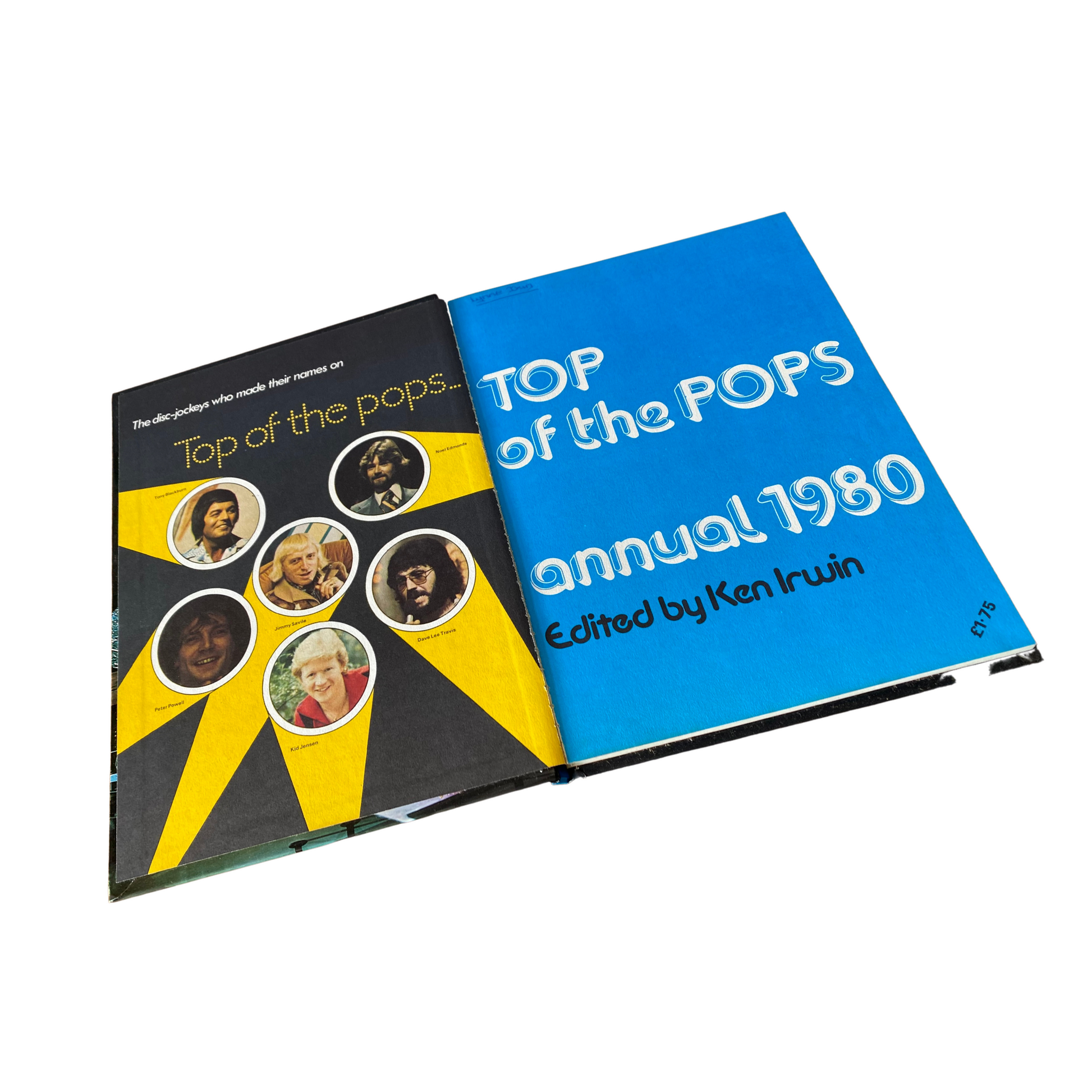 Music  and Fun in Vintage Top of the Pops  Annual 1980