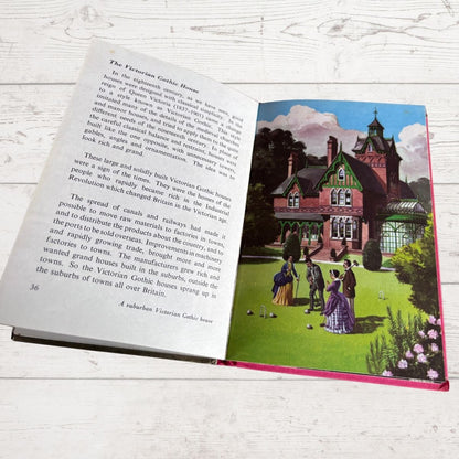 Vintage 1970s Ladybird Achievement’s Book .The Story of Houses and Homes. Series 601.
