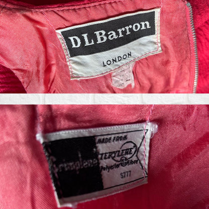 DL Barron London label 