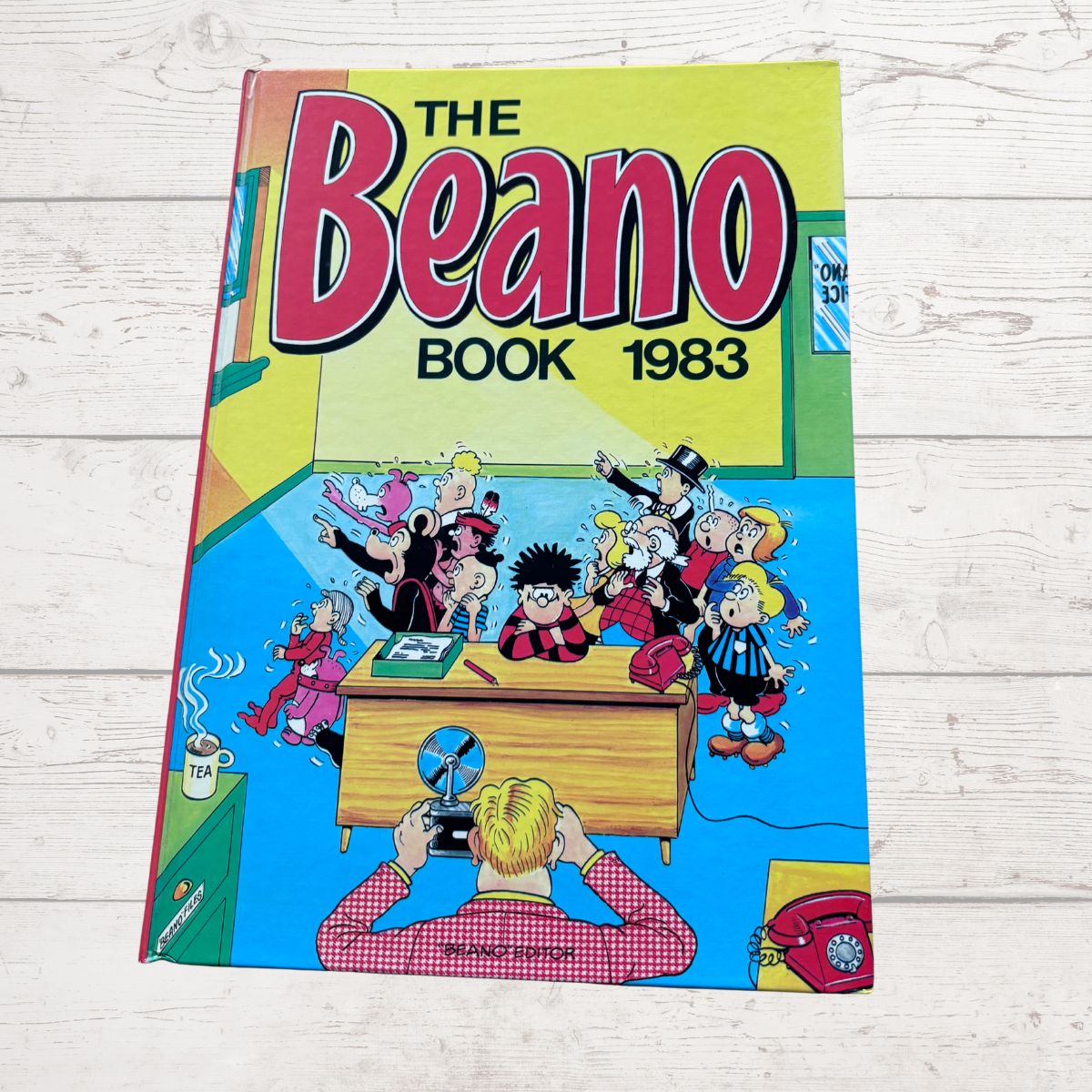 Vintage Beano Book 1983. Classic Comic Strip Annual for Nostalgic Reading & Collecting. Great Gift idea