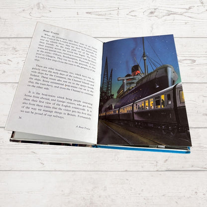 Vintage 1970s Ladybird book. The Story of Railways. A Ladybird Achievements Book. Series 601