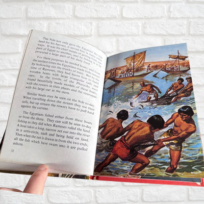 Vintage 1970s ladybird book.Cleopatra and Ancient Egypt. Adventure From History.Series 561