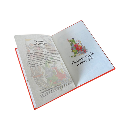 Dennis the Dragon, Dennis finds a new job, vintage ladybird book.. Great gift idea