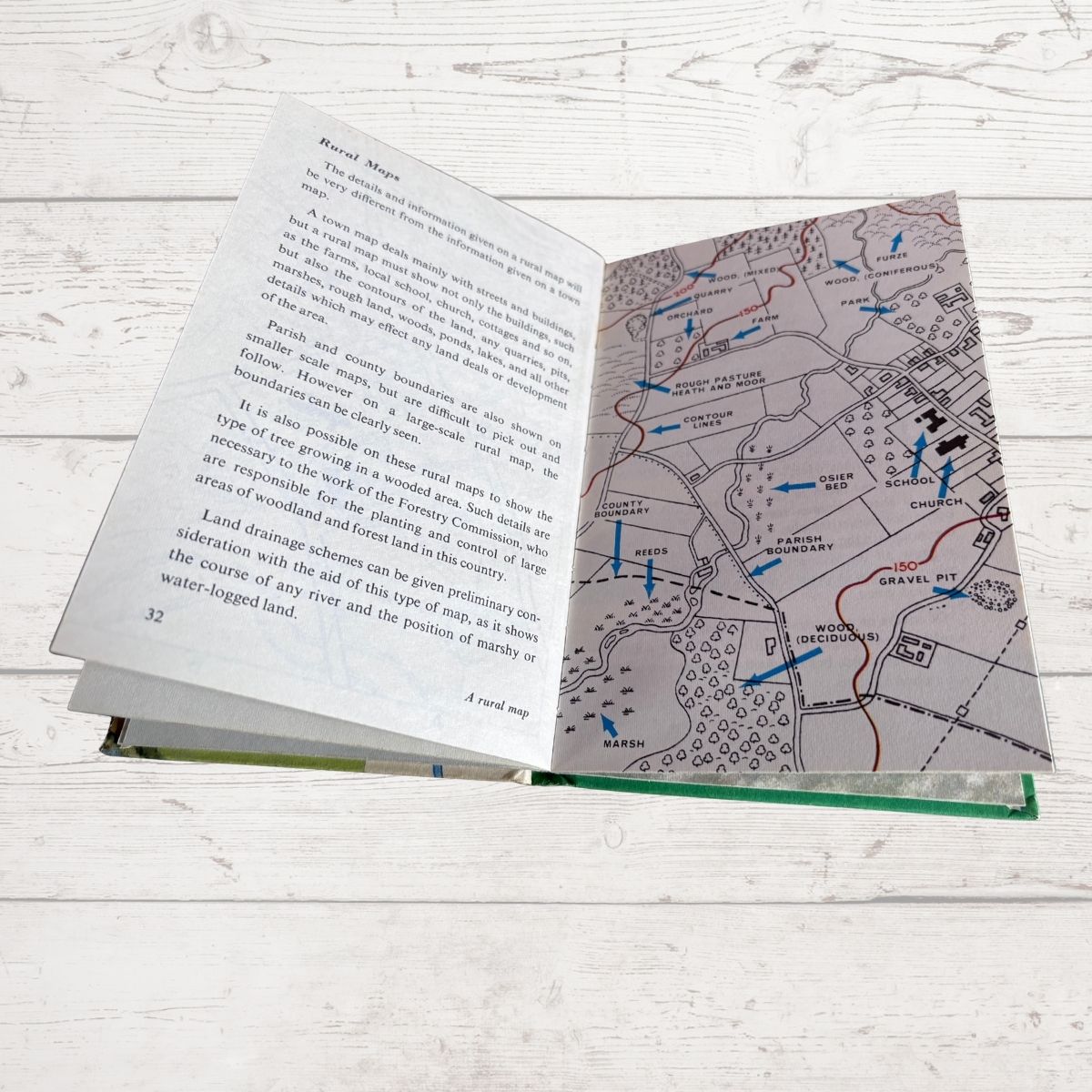 Vintage 1960s Ladybird Book. Understanding Maps. Series 671