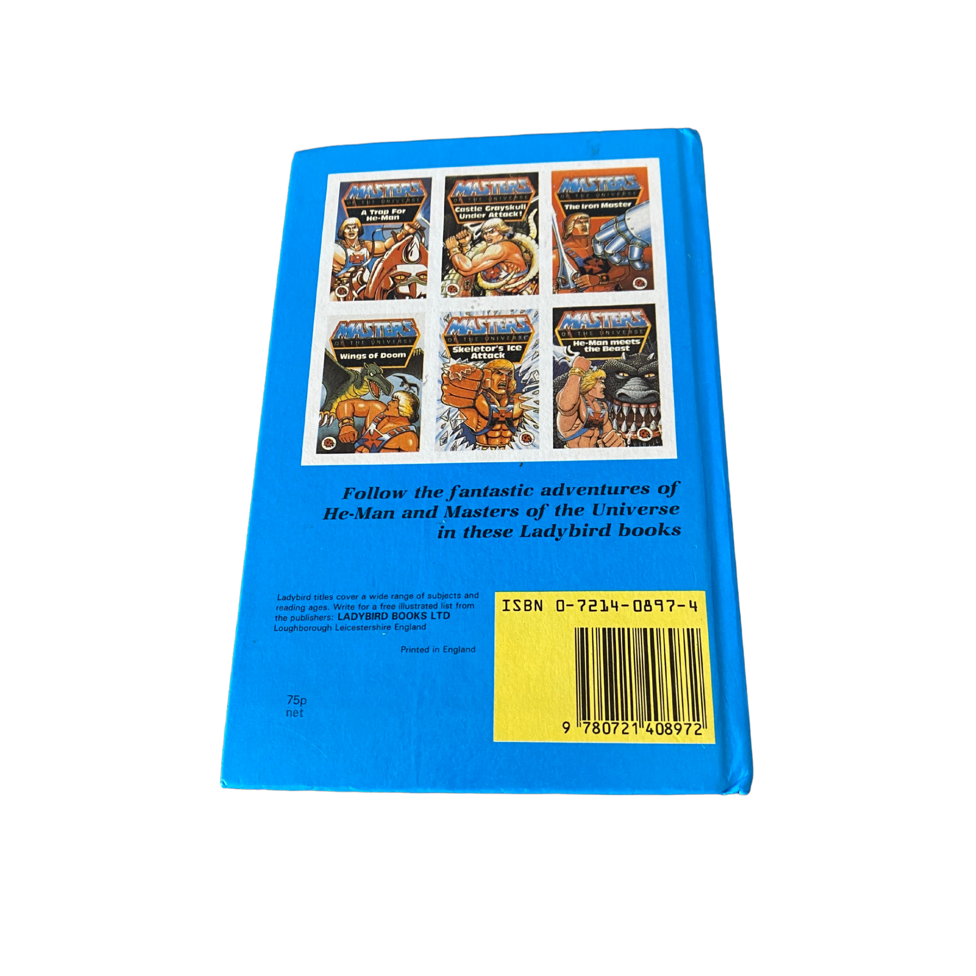 Nostalgic gift idea - He-Man Masters of the Universe book