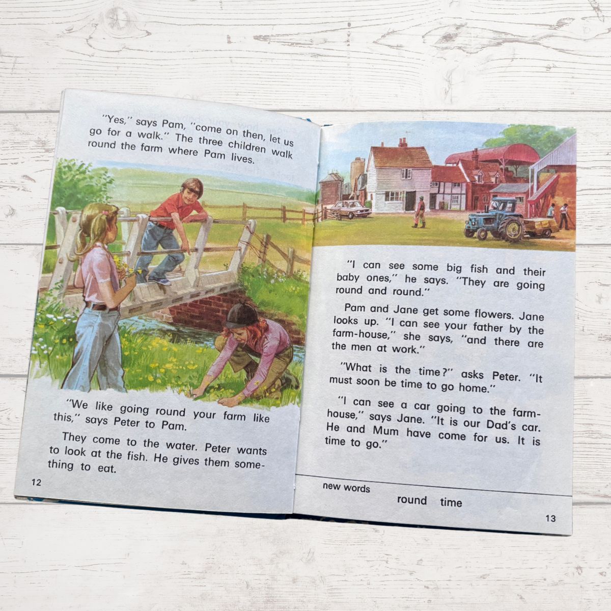 1970s Vintage Ladybird Book. Our Friends. Keyword Reading Scheme Book 6a