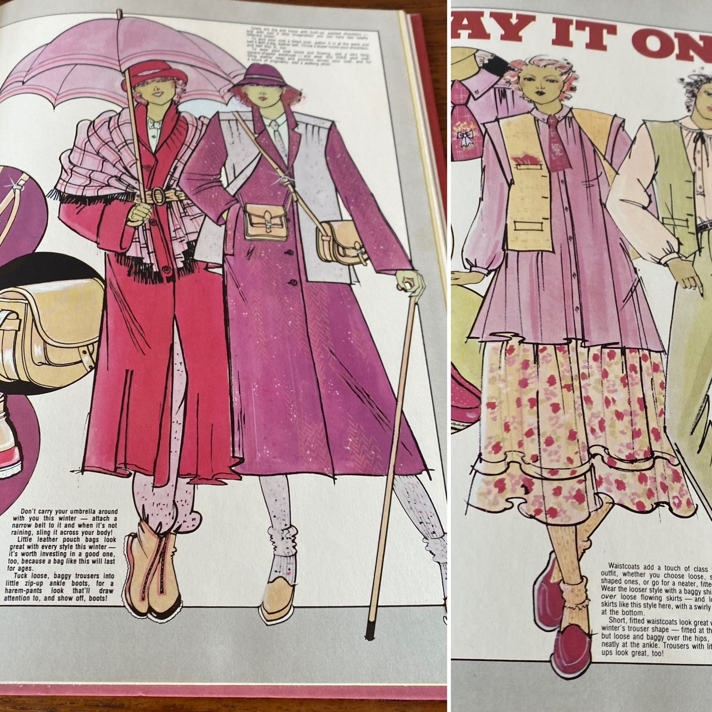 Fashion and Beauty in Vintage Jackie Annual 1979