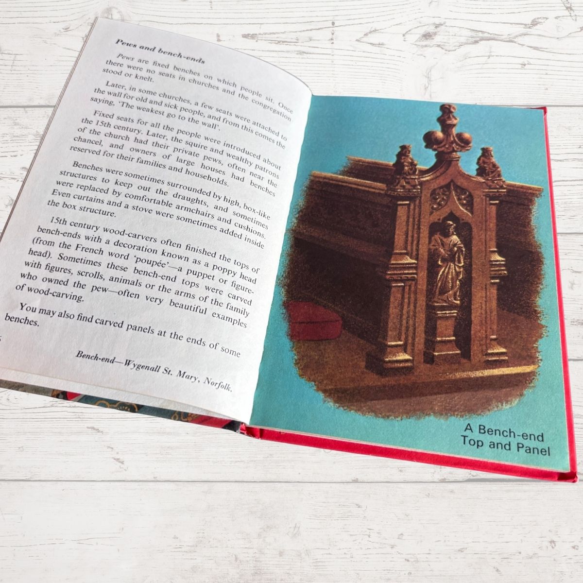 Vintage 1970s ladybird book: What to Look for Inside a Church. Series 649