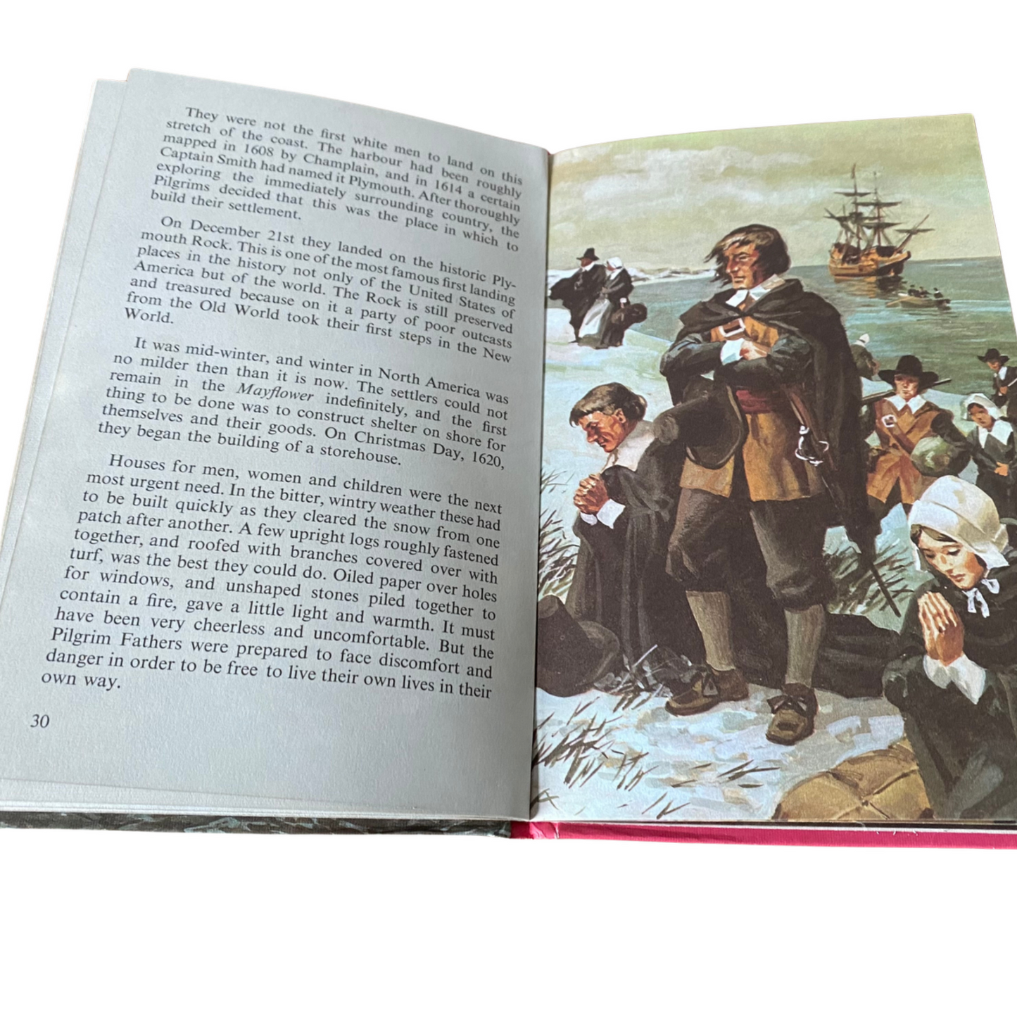 Vintage 1960s ladybird book, The Pilgrim Fathers,  Adventure from History. Series 561