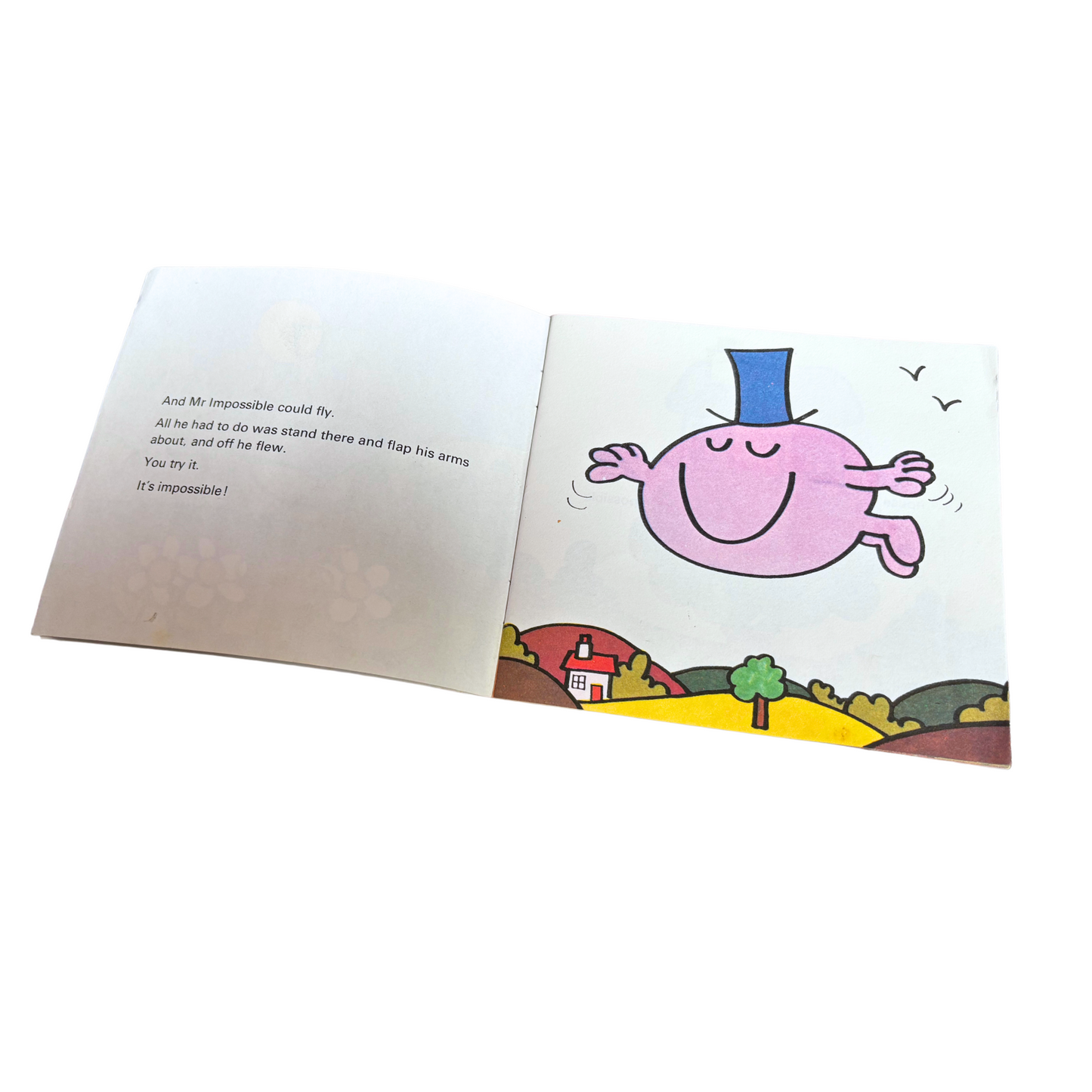 Mr. Impossible by Roger Hargreaves. Original 1970s The Mr Men series. 1976   edition.Great gift idea