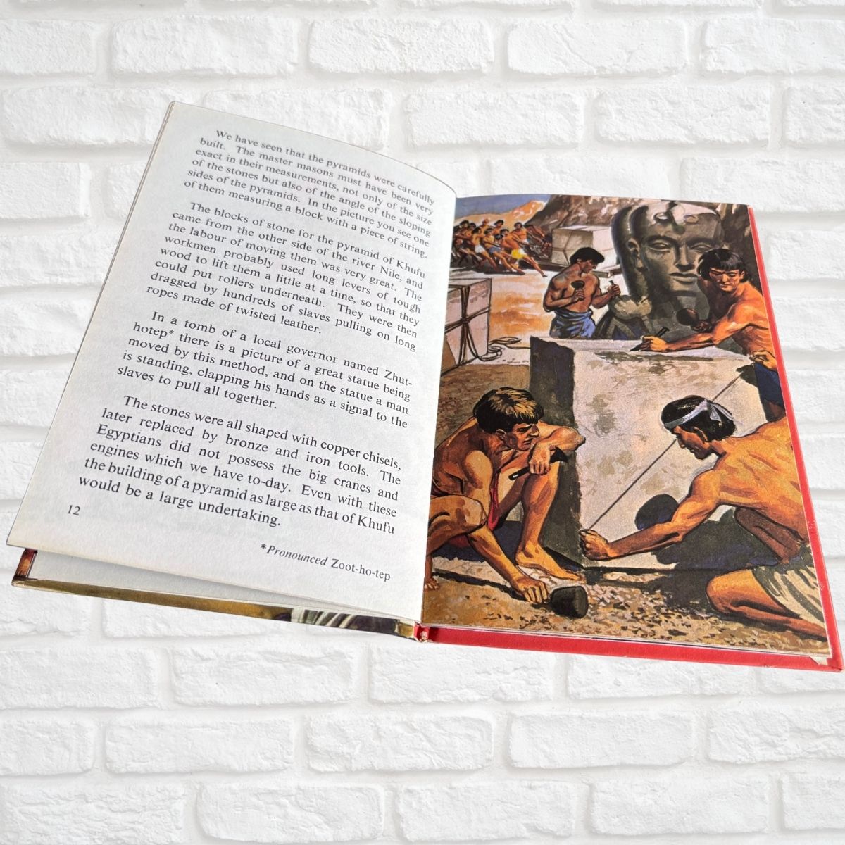 Vintage 1970s ladybird book.Cleopatra and Ancient Egypt. Adventure From History.Series 561