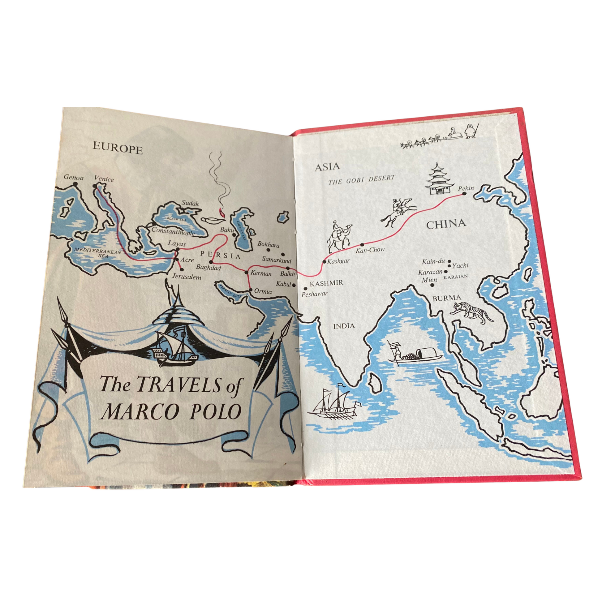Nostalgic Ladybird Book - Marco Polo  - Vintage Collectible - Series 561