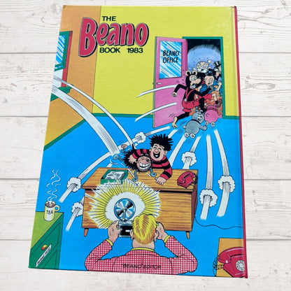 Vintage Beano Book 1983. Classic Comic Strip Annual for Nostalgic Reading & Collecting. Great Gift idea