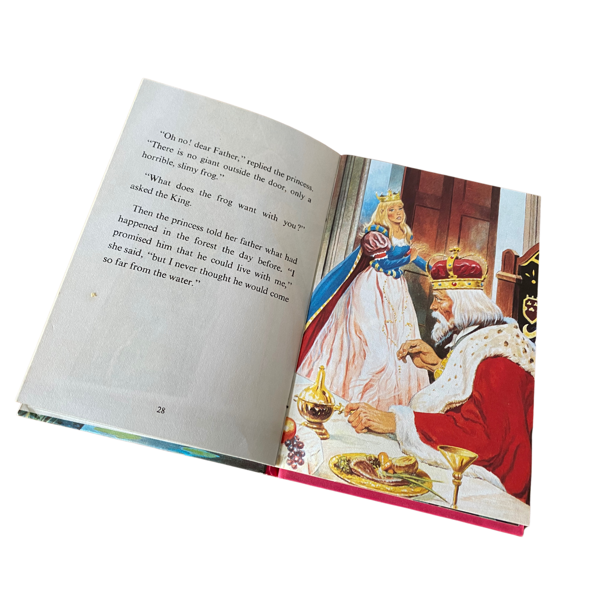 70s Ladybird book - The Princess and the Frog printed in England