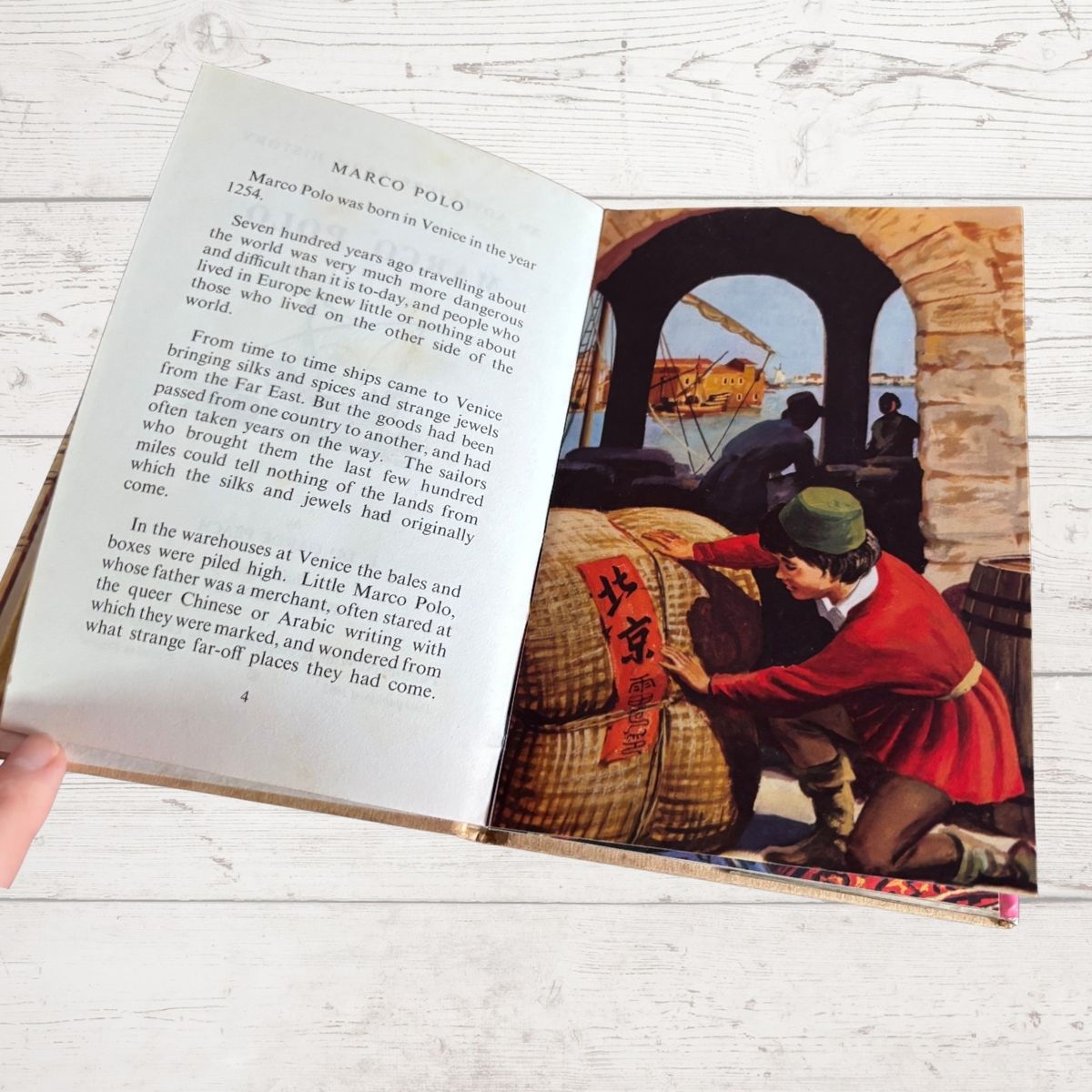 Vintage 1960s ladybird book, Marco Polo. An Adventure from History. Series 561